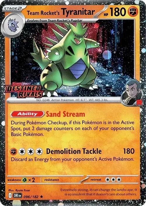 Team Rocket's Tyranitar (Prerelease) - Miscellaneous Cards & Products (MCAP