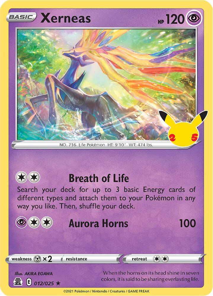 Xerneas - Celebrations (CLB)