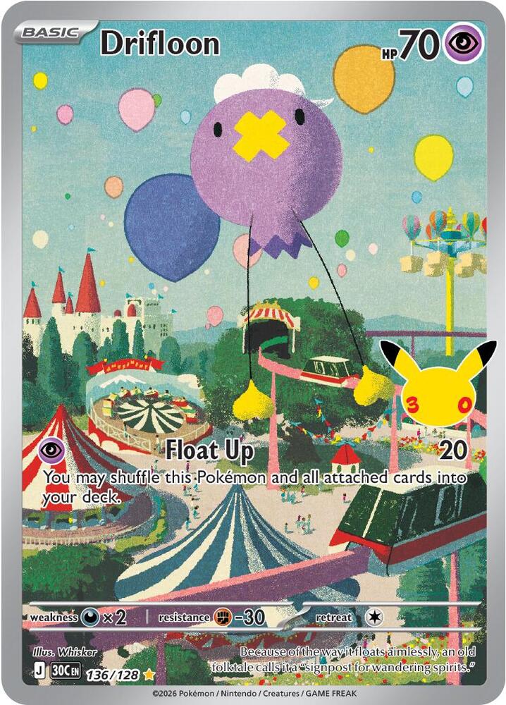 Drifloon - 136/128 - ME: 30th Celebration (30C)