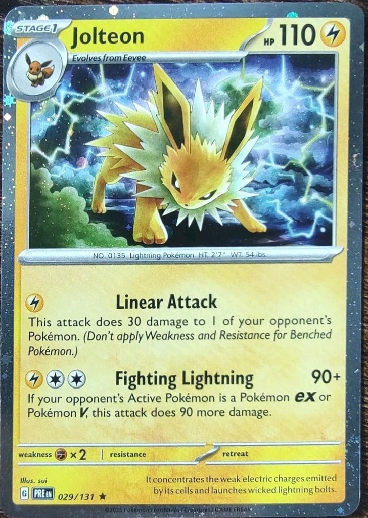 Jolteon - 029/131 (Cosmos Holo) - Miscellaneous Cards & Products (MCAP)