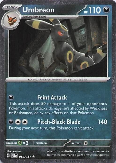 Umbreon - 059 (Cosmos Holo) - Miscellaneous Cards & Products (MCAP)