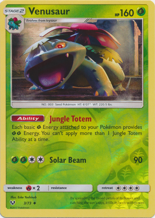 Venusaur - Shining Legends (SHL)