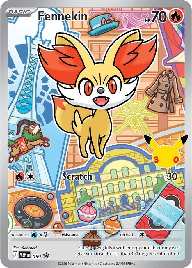 Fennekin - 059 - ME: Mega Evolution Promo (MEP)