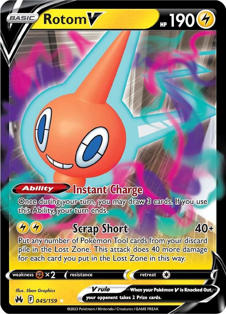 Rotom V - Crown Zenith (CRZ) 045/159