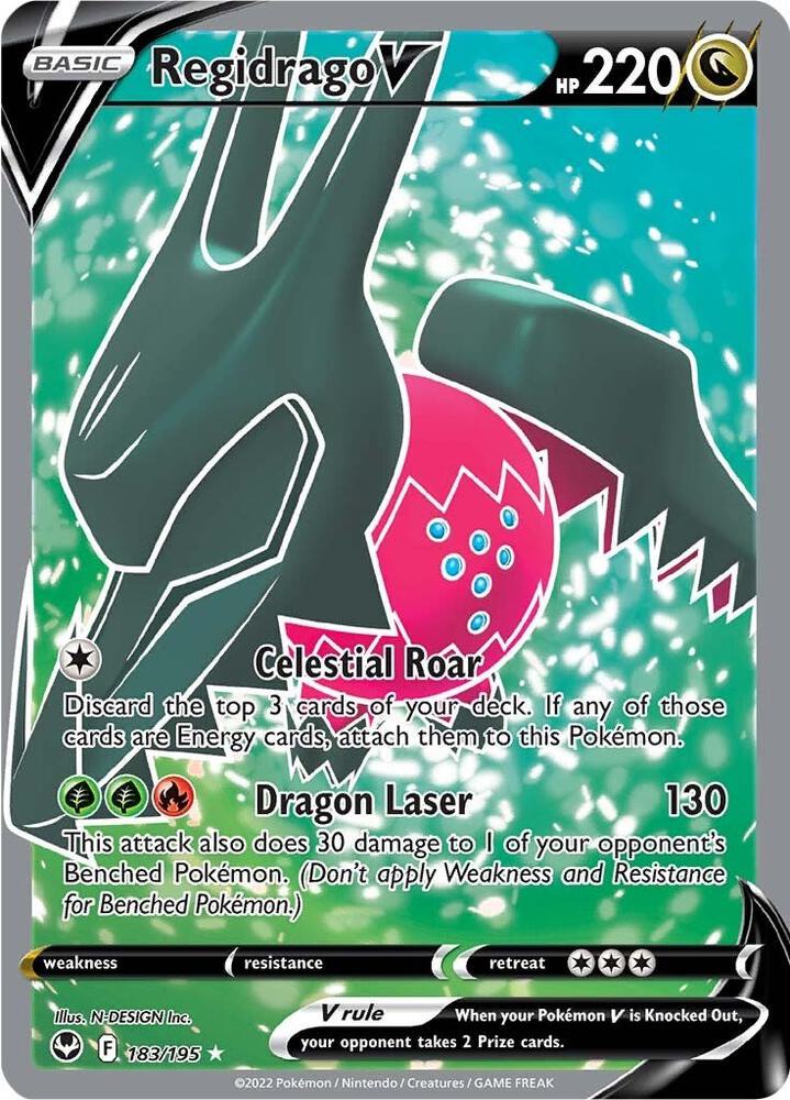 Regidrago V (Full Art) - SWSH12: Silver Tempest 183/195