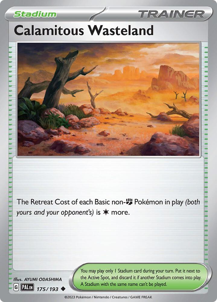 Calamitous Wasteland - SV02: Paldea Evolved 175/193
