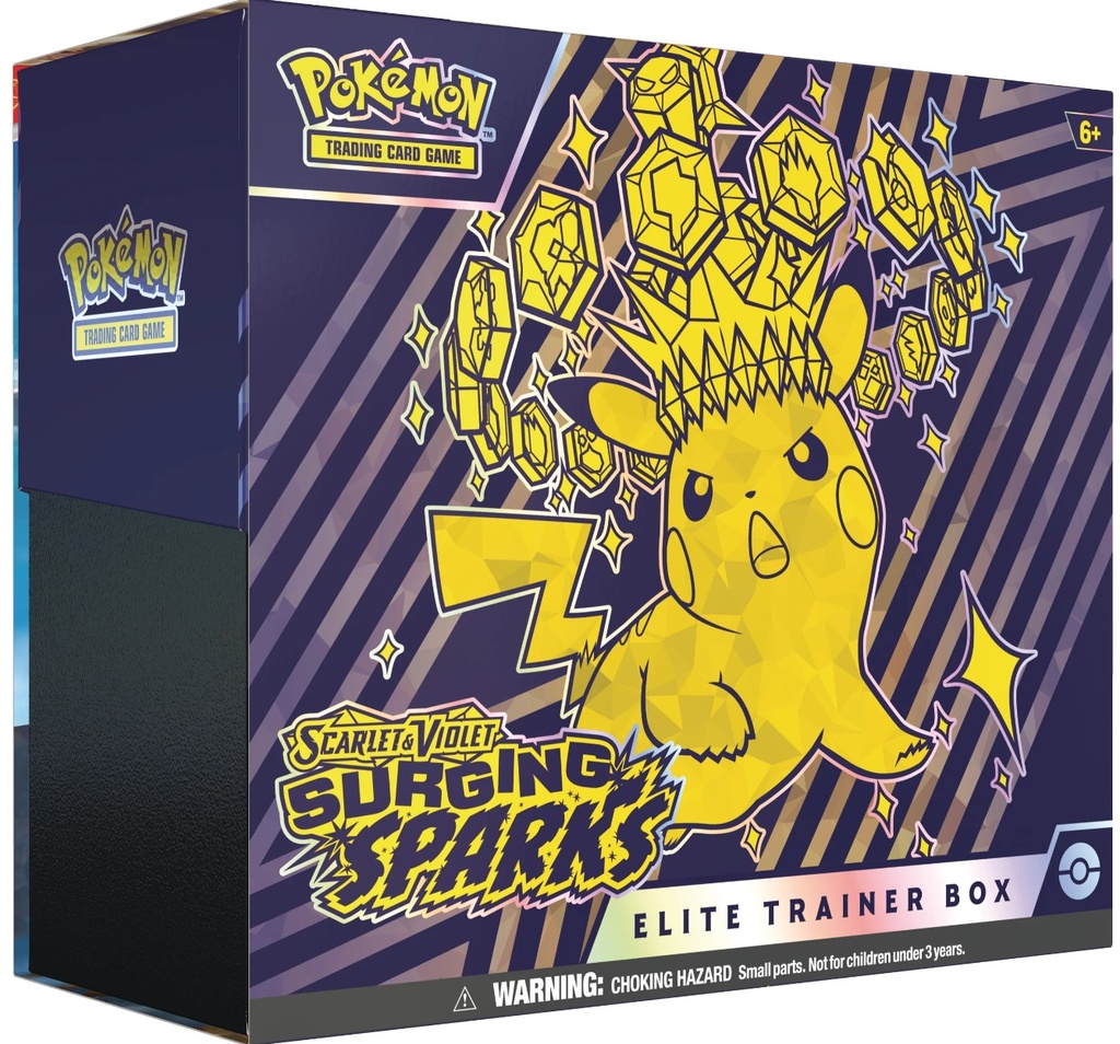 Surging Sparks Elite Trainer Box - SV08: Surging Sparks (SV08)