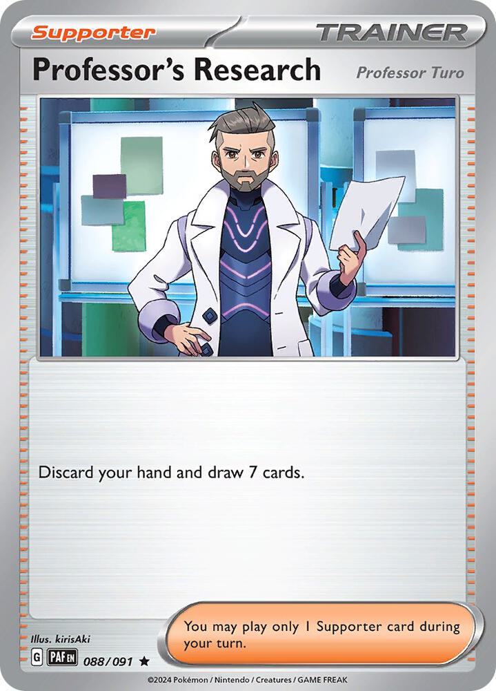 Professor's Research - 088/091 - SV: Paldean Fates (PAF)