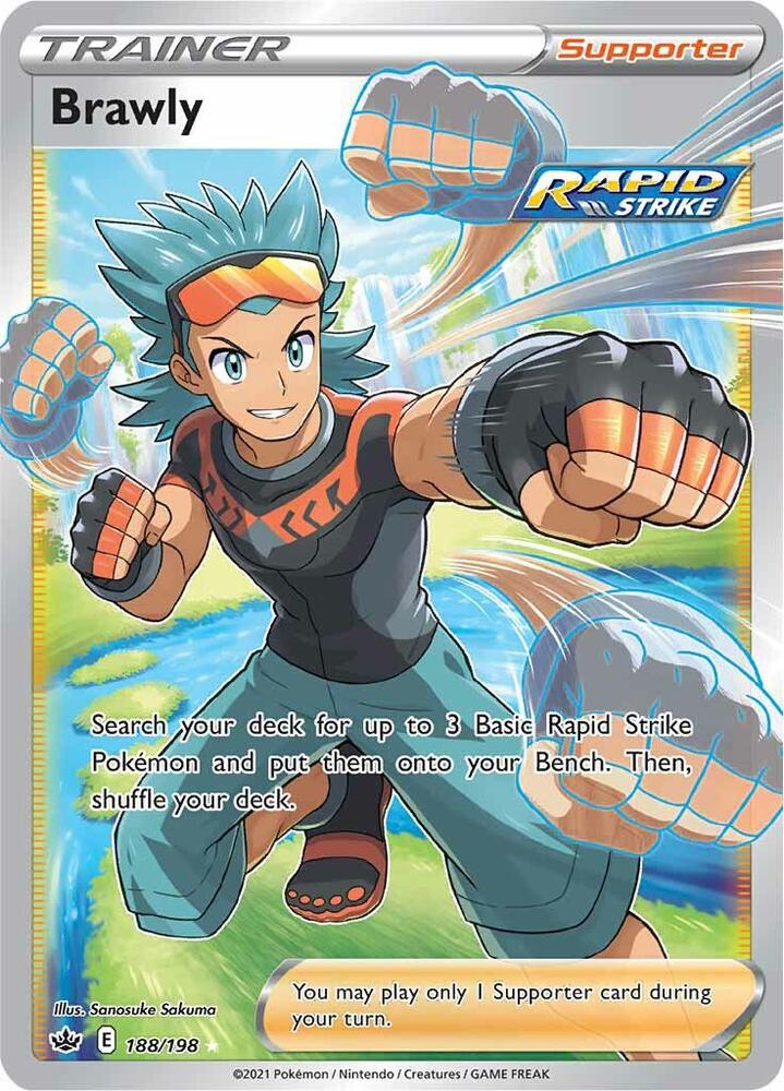 Brawly (Full Art) - SWSH06: Chilling Reign 188/198