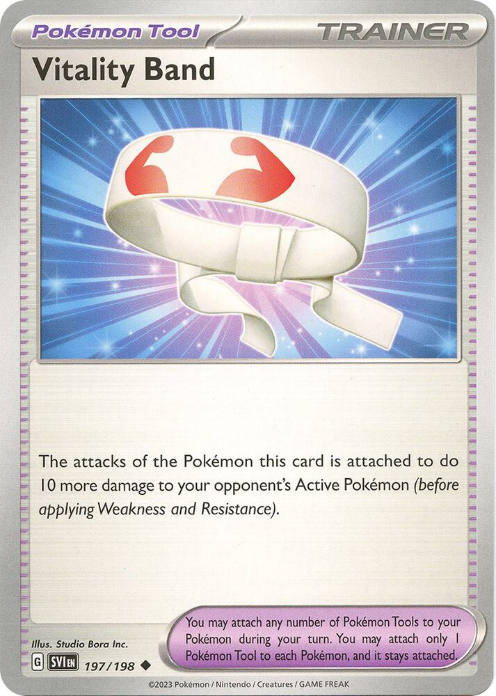 Vitality Band - SV01: Scarlet & Violet Base Set (SV1) 197/198