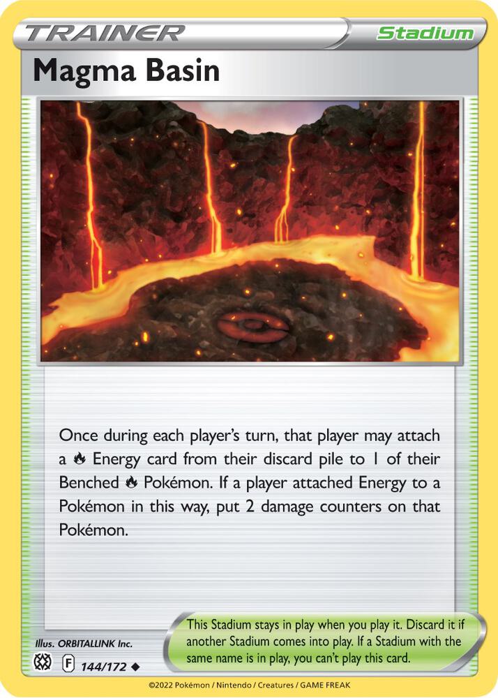 Magma Basin - SWSH09: Brilliant Stars 144/172