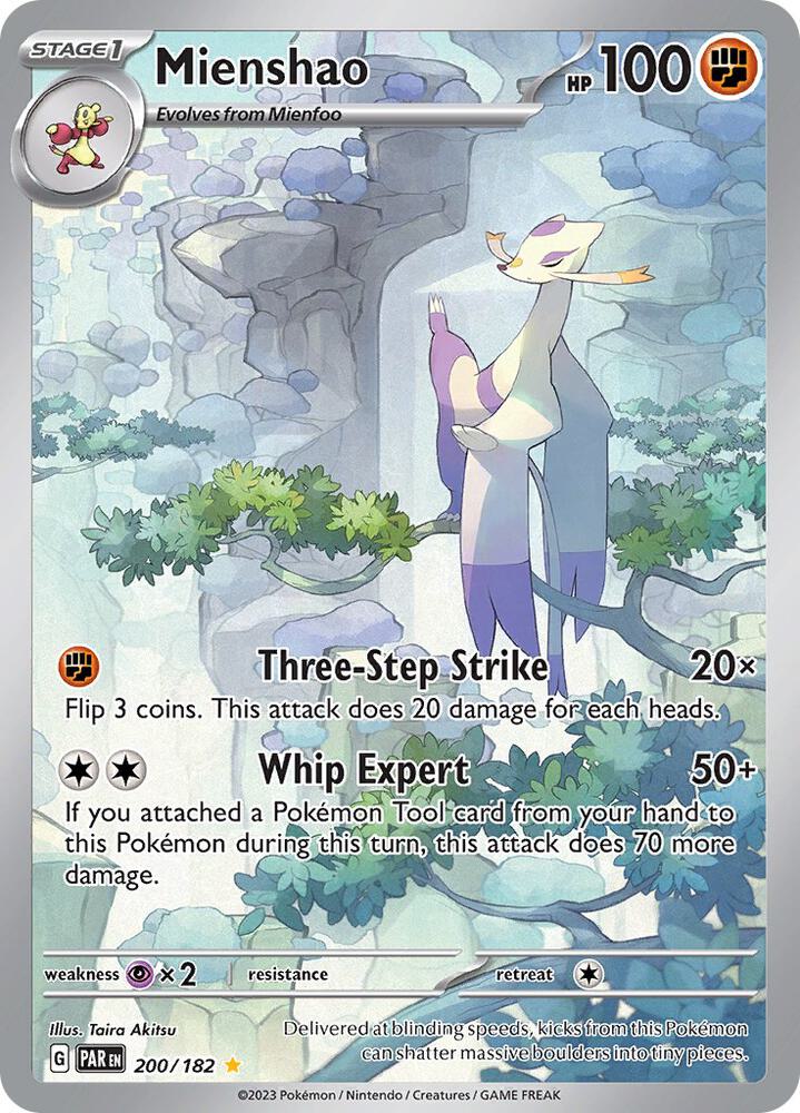 Mienshao - 200/182 - SV04: Paradox Rift (PAR)