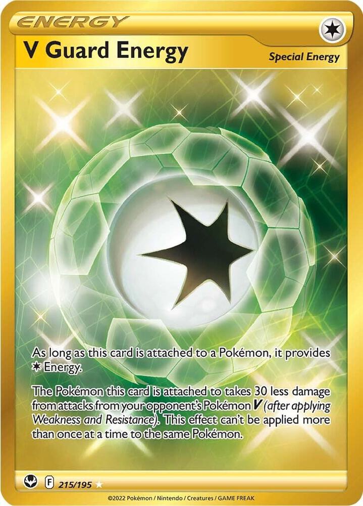V Guard Energy (Secret) - SWSH12: Silver Tempest 215/195