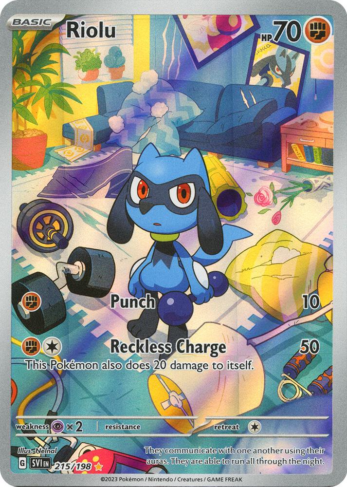 Riolu - 215/198 - SV01: Scarlet & Violet Base Set (SVI)