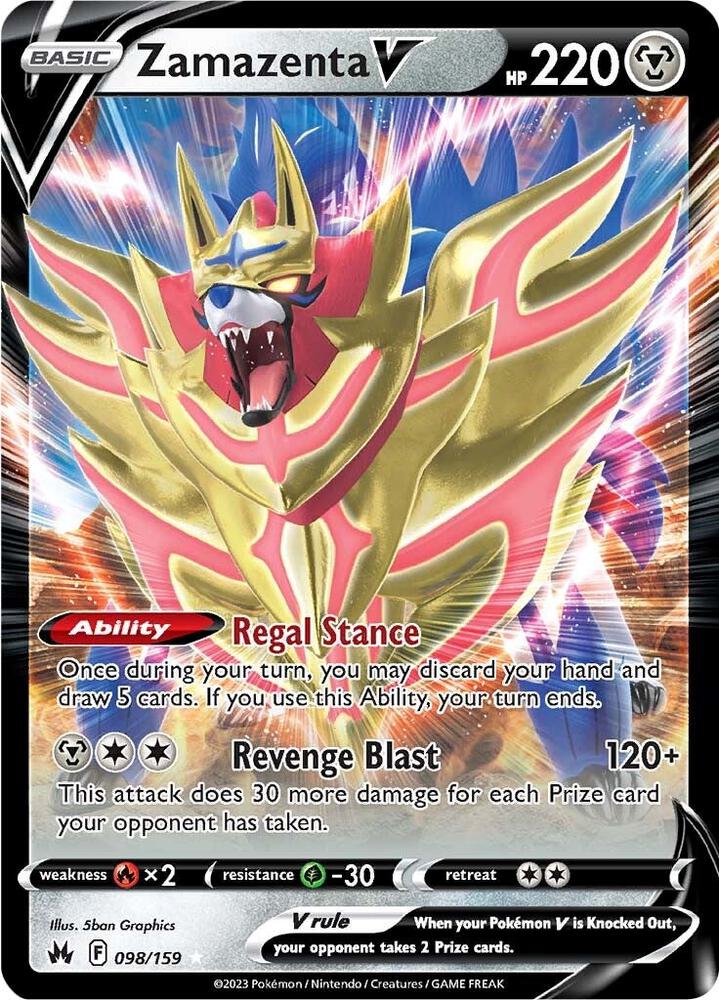 Zamazenta V - Crown Zenith 098/159