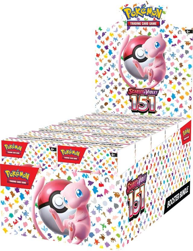 151 Booster Bundle Display - SV: Scarlet & Violet 151 (MEW)