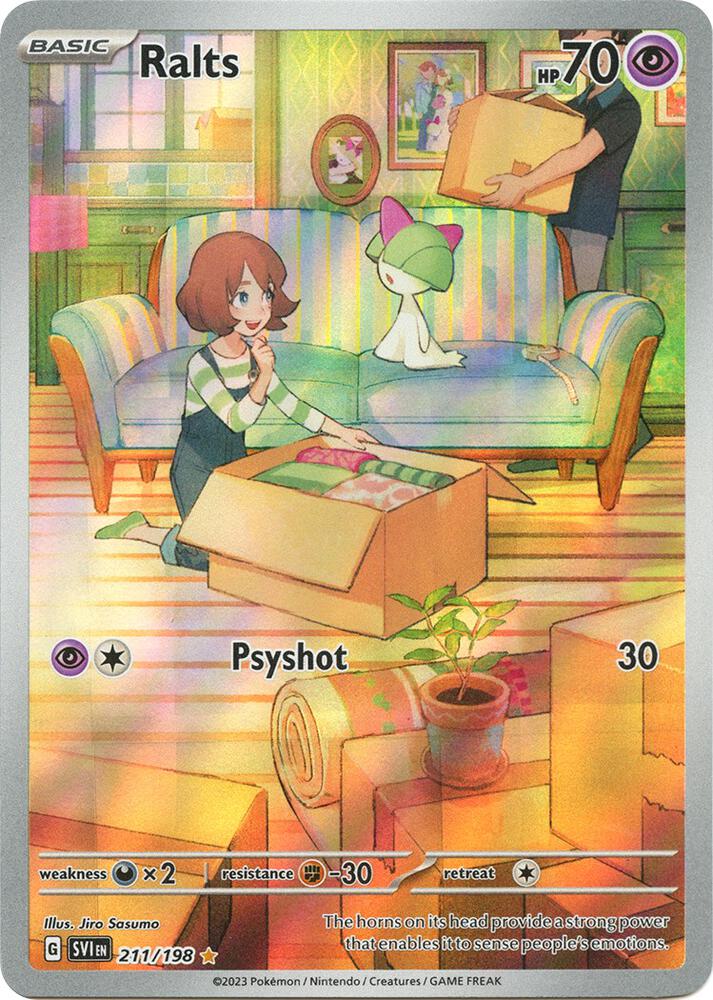 Ralts - 211/198 - SV01: Scarlet & Violet Base Set (SV1)