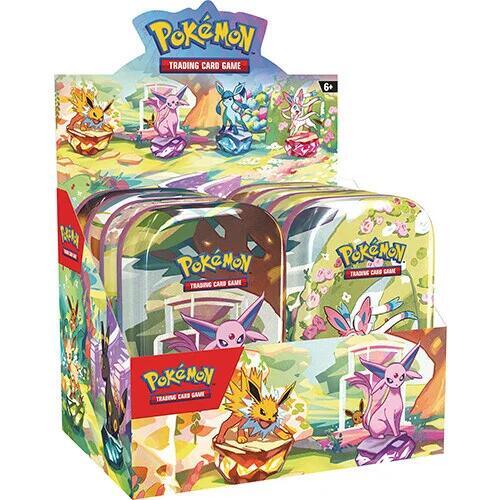 Prismatic Evolutions Mini Tin Display Case