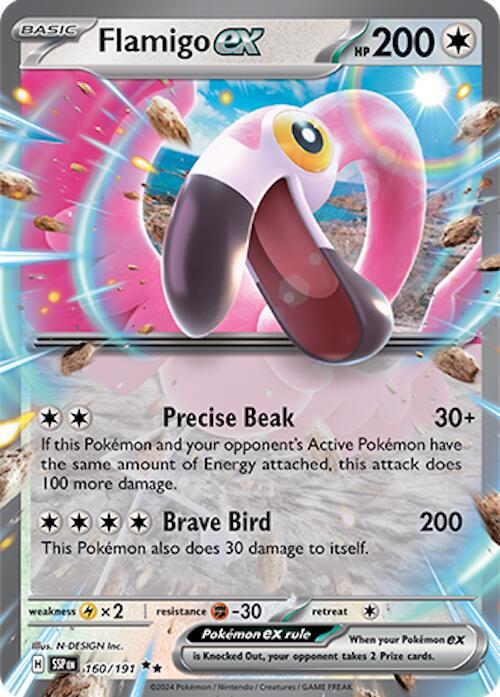 Flamigo ex - SV08: Surging Sparks 160/191