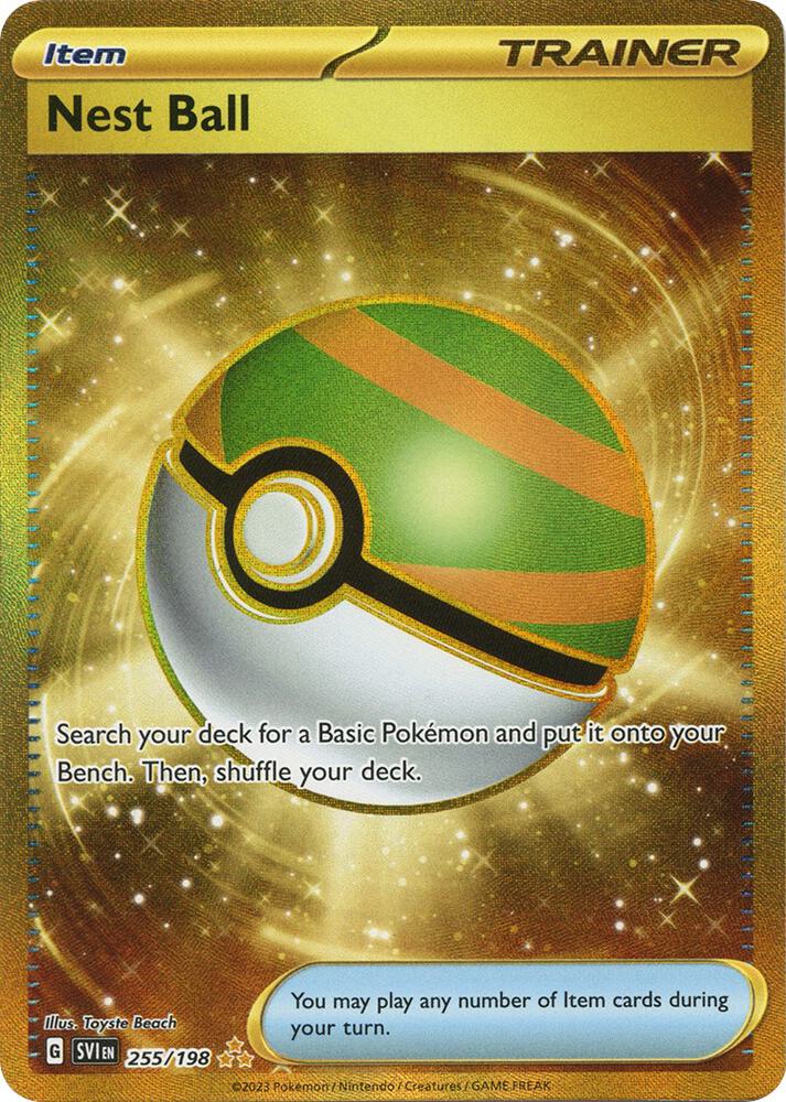 Nest Ball - 255/198 - SV01: Scarlet & Violet Base Set (SV1)