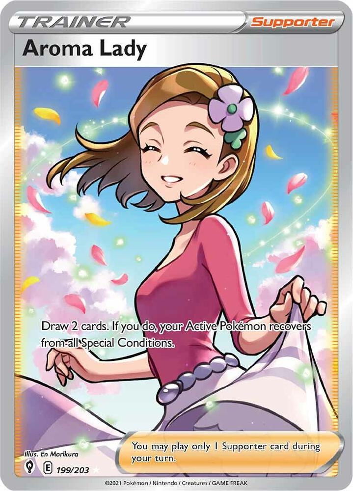 Aroma Lady (Full Art) - SWSH07: Evolving Skies 199/203