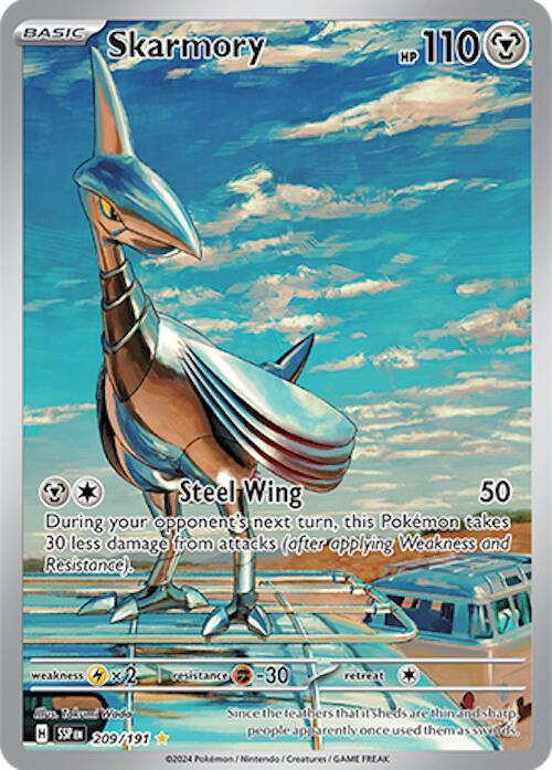 Skarmory - 209/191 - SV08: Surging Sparks (SSP}