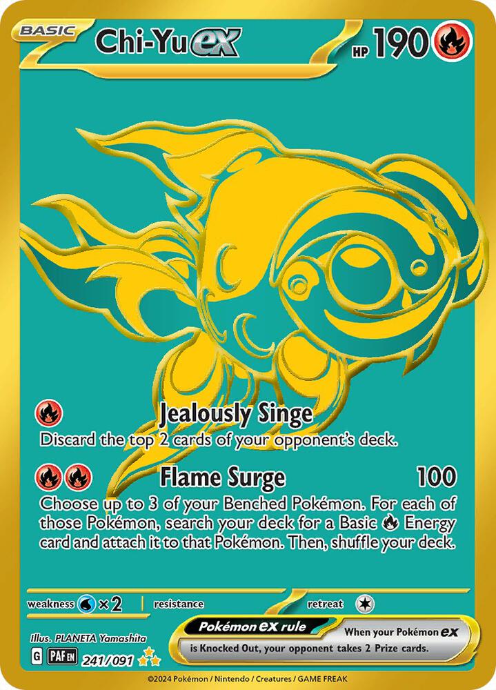 Chi-Yu ex - SV: Paldean Fates 241/091