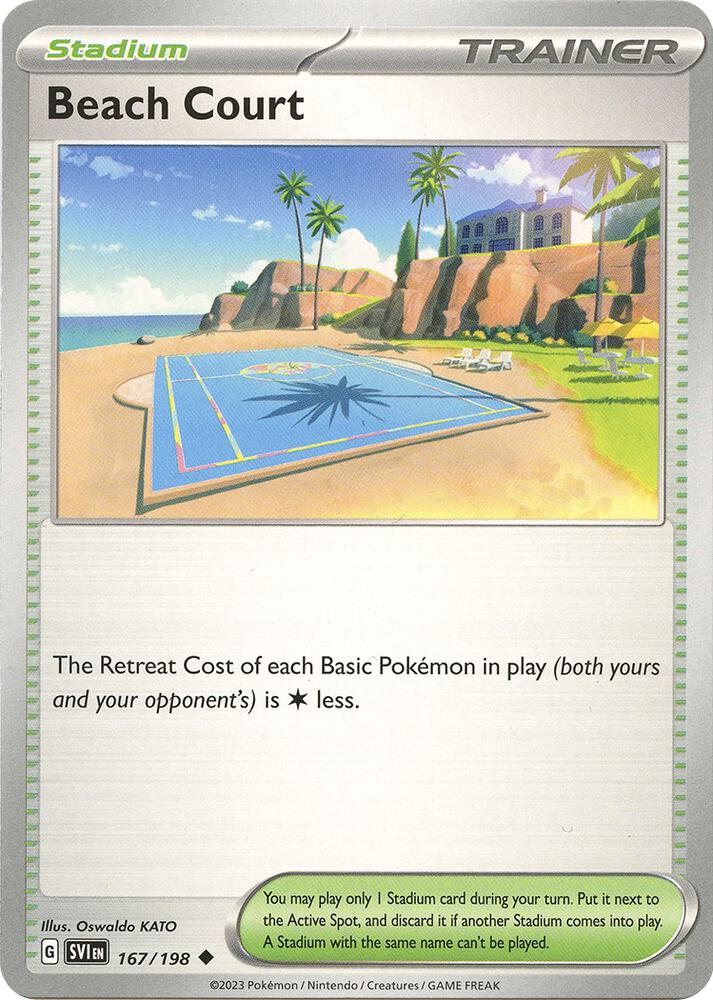 Beach Court - SV01: Scarlet & Violet Base Set 167/198
