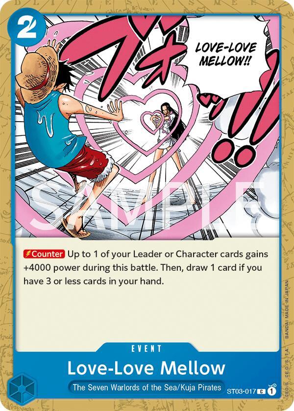 Love-Love Mellow - Starter Deck 3: The Seven Warlords of The Sea (ST-03)