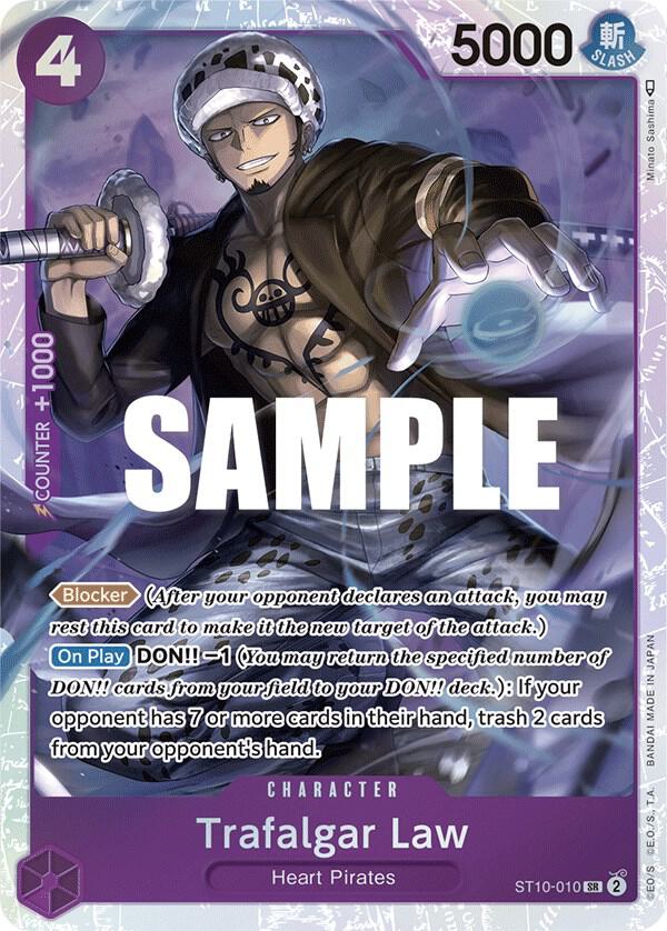 Trafalgar Law (010) - Ultra Deck: The Three Captains (ST-10)