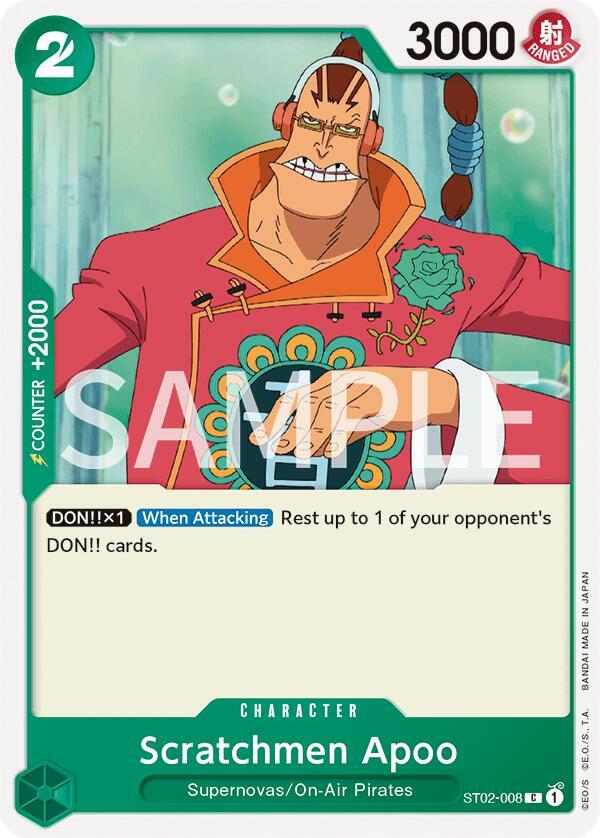 Scratchmen Apoo - Starter Deck 2: Worst Generation (ST-02)