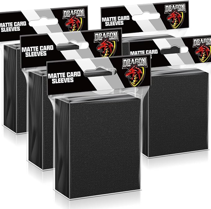 100 Fundas De Tarjetas Negras