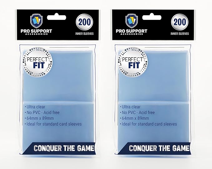 200 Fundas Fit Pro Support Premium Ultra Clear