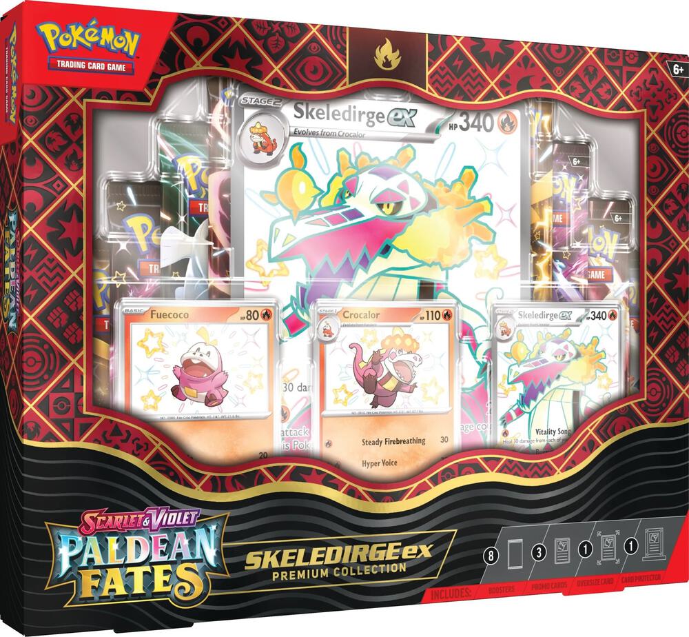 Paldean Fates Premium Collection [Skeledirge ex] - SV