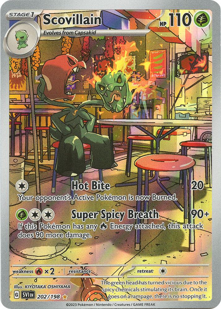Scovillain - 202/198 - SV01: Scarlet & Violet Base Set (SV1)
