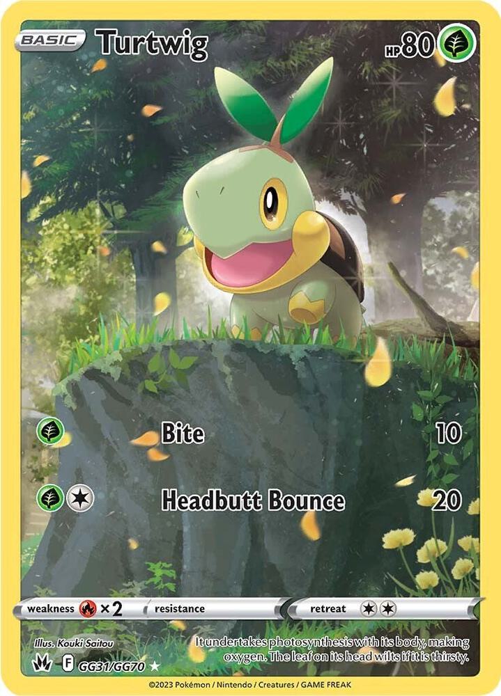 Turtwig - Crown Zenith: Galarian Gallery GG31/GG70