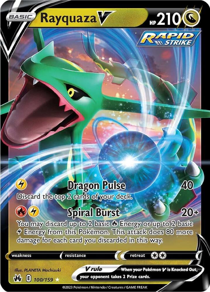 Rayquaza V - Crown Zenith 100/159