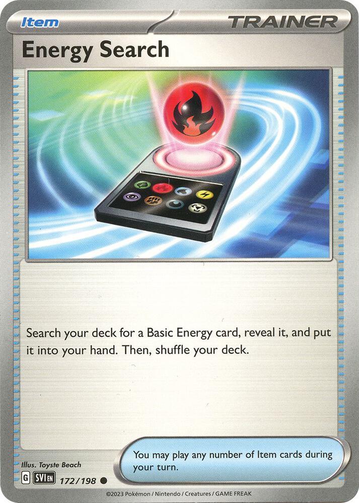 Energy Search - SV01: Scarlet & Violet Base Set 172/198