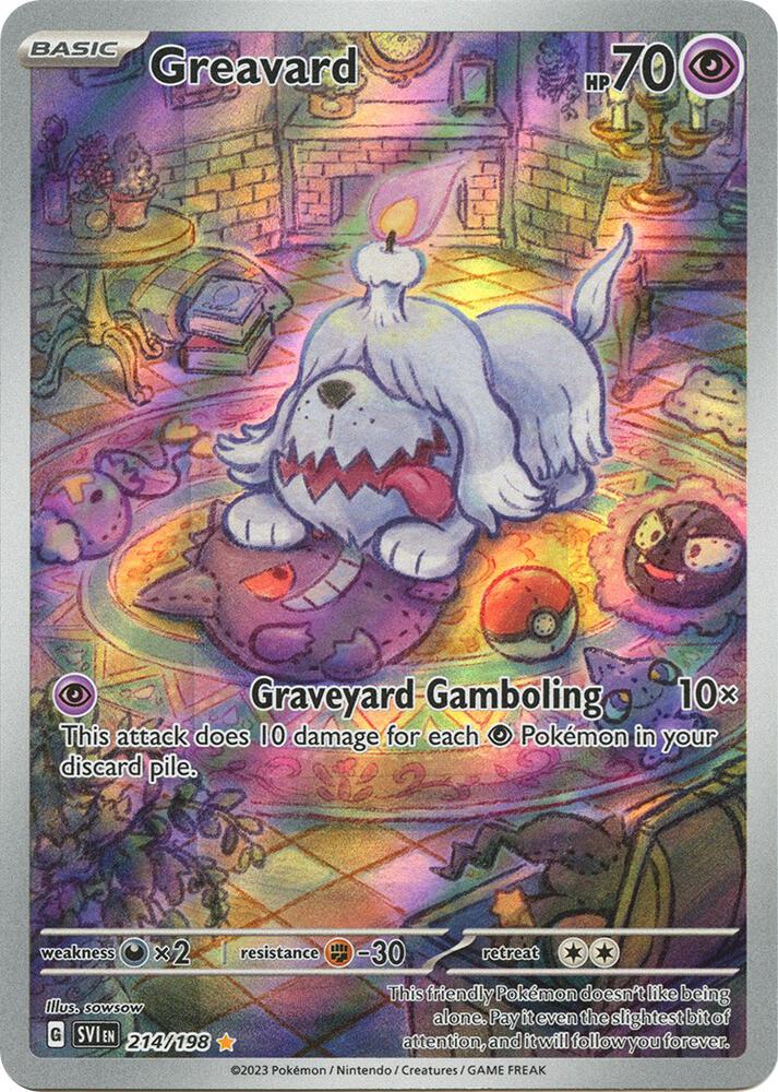 Greavard - 214/198 - SV01: Scarlet & Violet Base Set (SV1)