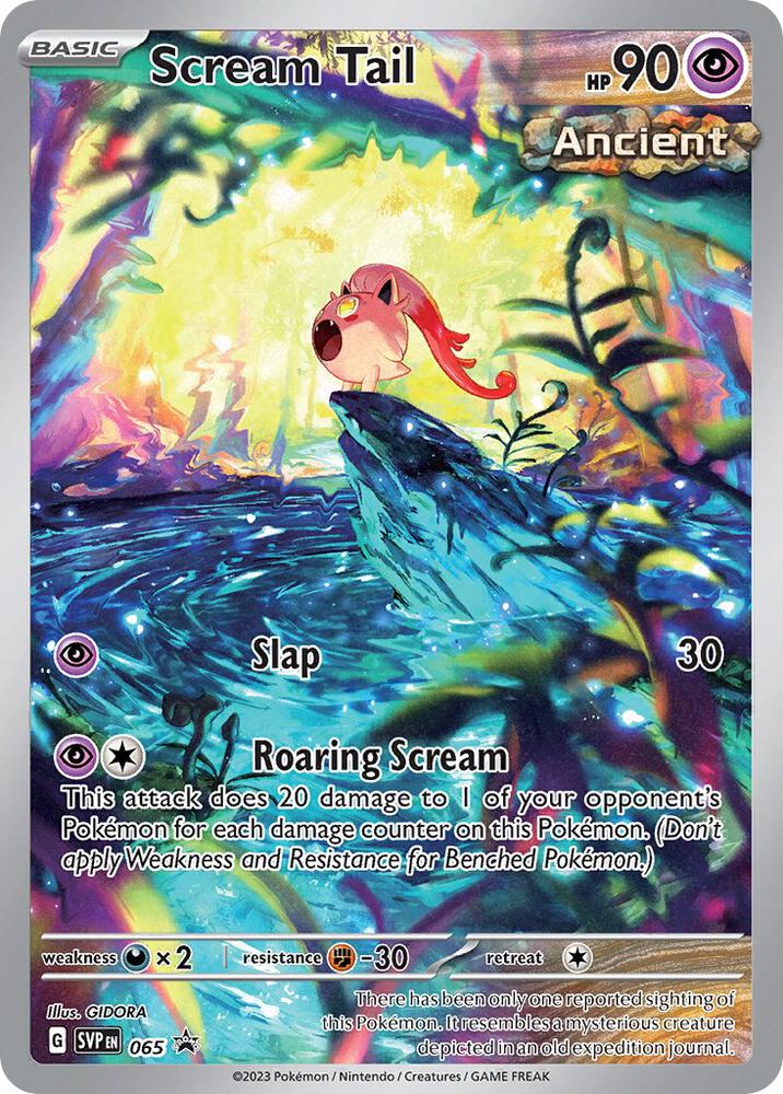 Scream Tail - 065 - SV: Scarlet & Violet Promo Cards (SVP)