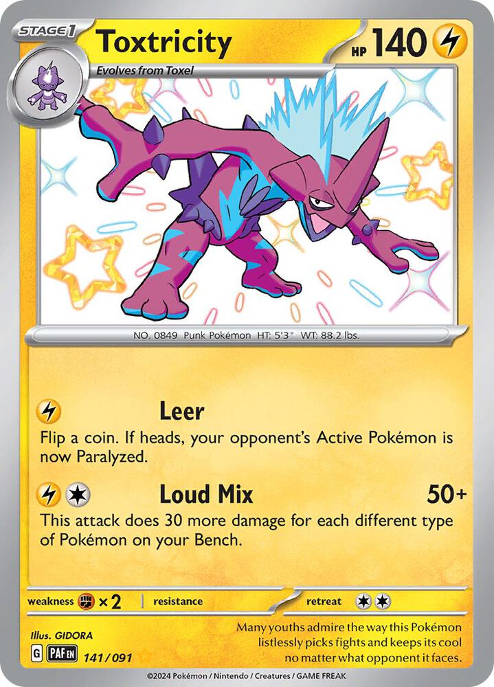 Toxtricity - SV: Paldean Fates (PAF)