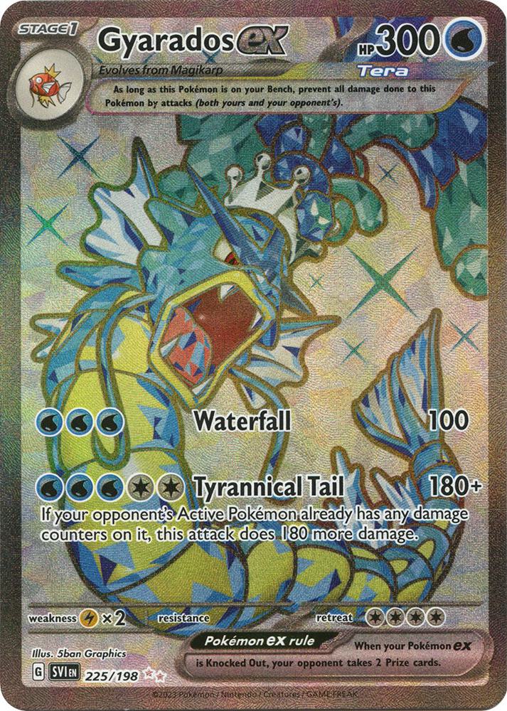 Gyarados ex - 225/198 - SV01: Scarlet & Violet Base Set (SV1)
