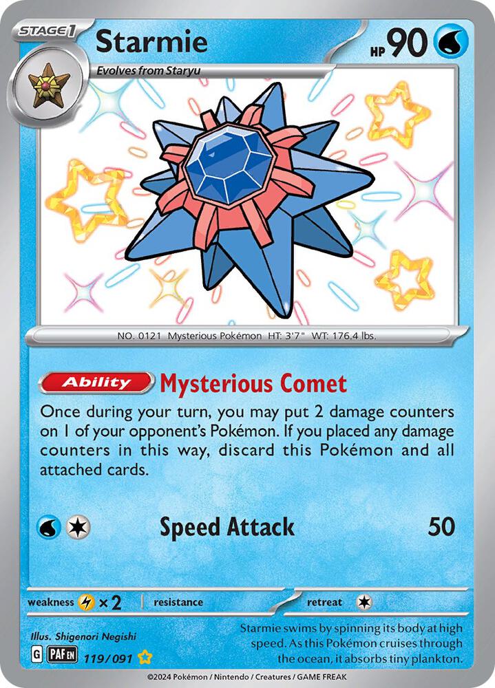 Starmie - SV: Paldean Fates (PAF)