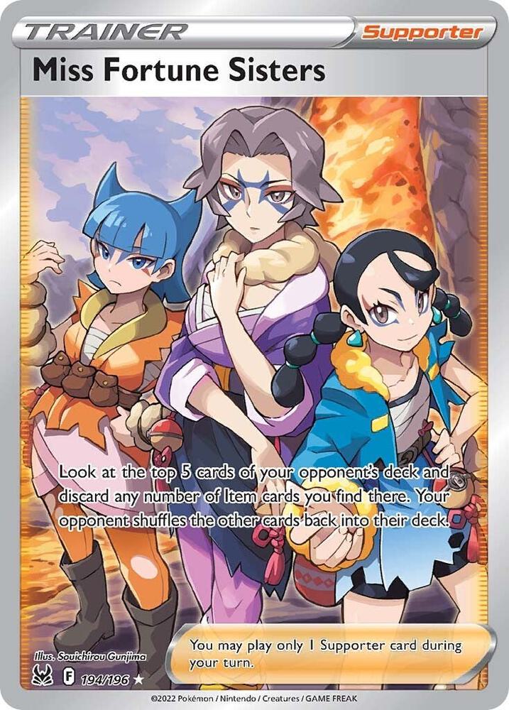 Miss Fortune Sisters (Full Art) - SWSH11: Lost Origin (SWSH11)