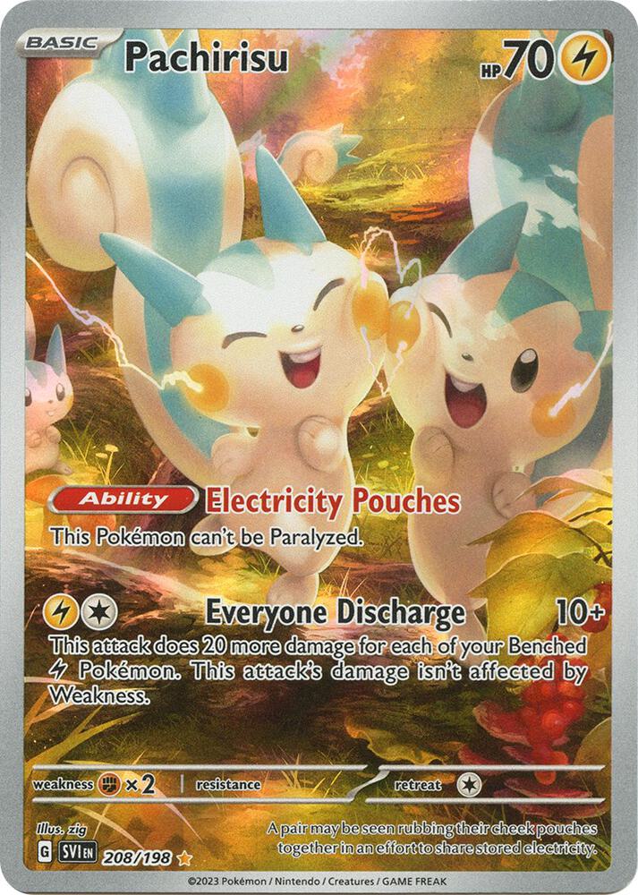 Pachirisu - 208/198 - SV01: Scarlet & Violet Base Set (SVI)