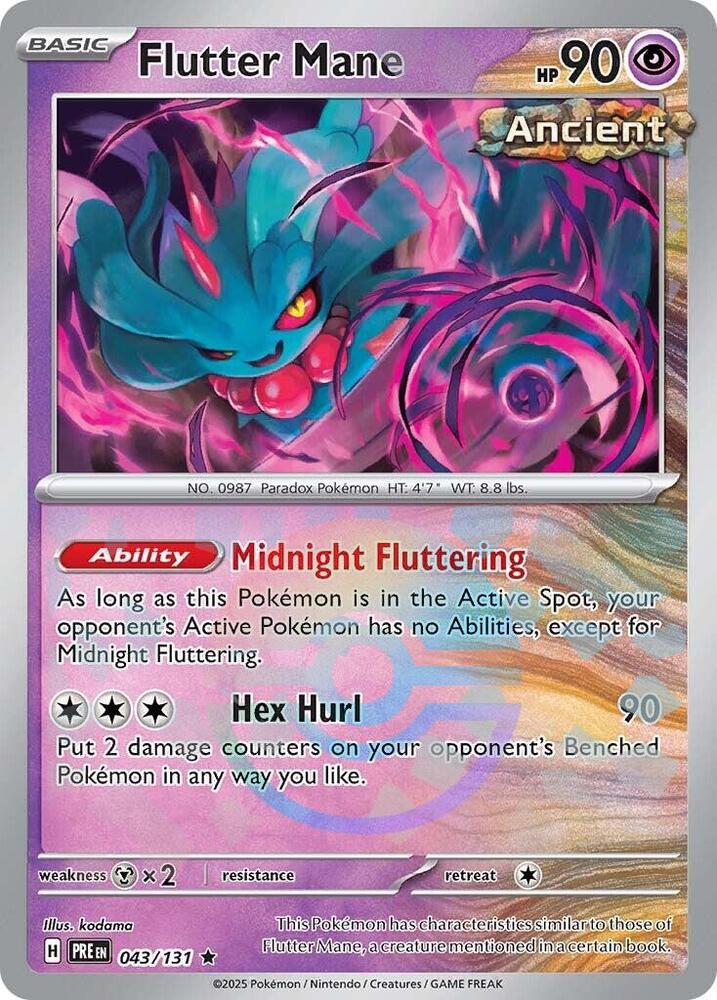 Flutter Mane (Poke Ball Pattern) - SV: Prismatic Evolutions (PRE)
