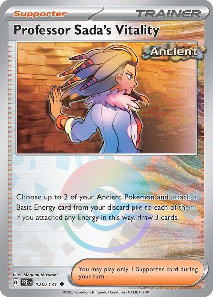Professor Sada's Vitality (Poke Ball Pattern) - SV: Prismatic Evolutions (PRE)