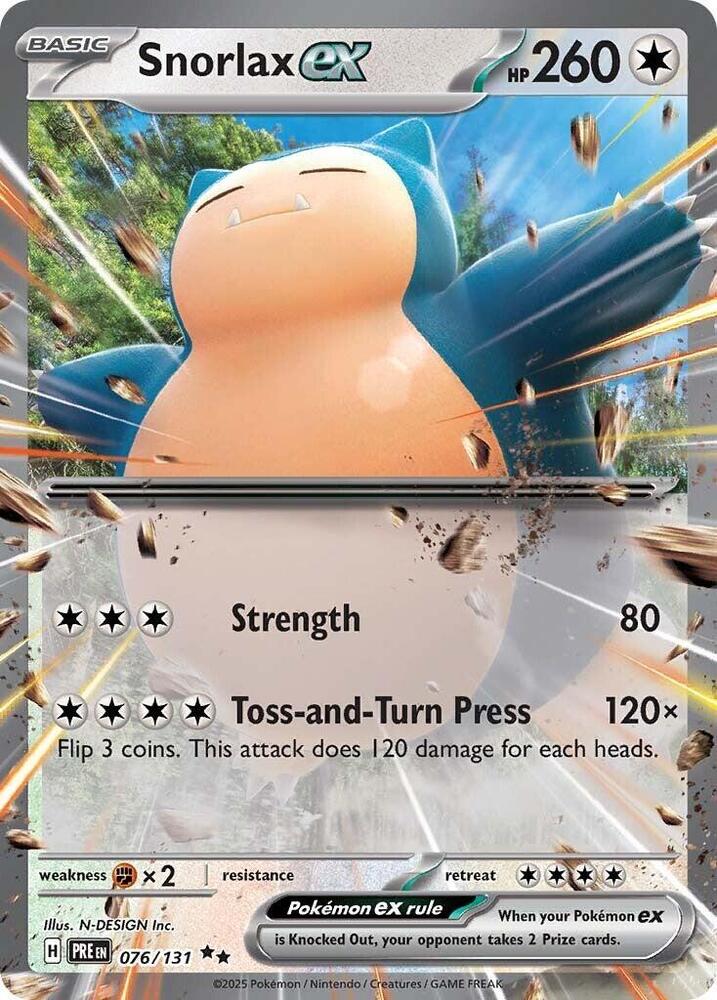 Snorlax ex - SV: Prismatic Evolutions (PRE)