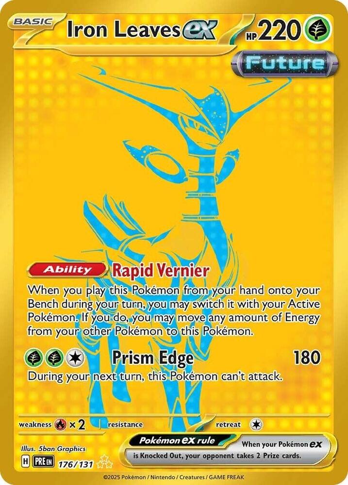 Iron Leaves ex - SV: Prismatic Evolutions (PRE)