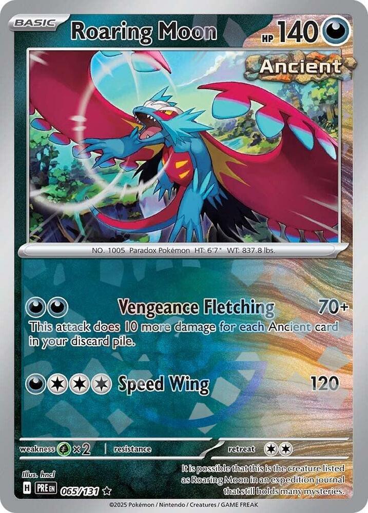 Roaring Moon (Poke Ball Pattern) - SV: Prismatic Evolutions (PRE)